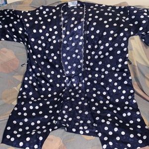 Valentino vintage kimono polka dot robe 80s